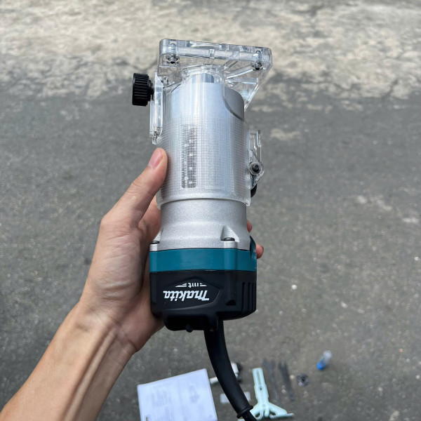 Máy phay/ soi gỗ, alu  Makita M3701B -6mm, 6.35mm