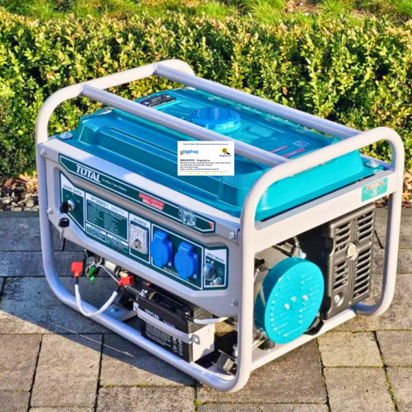 Máy phát điện dùng xăng TOTAL TP130005-1 - CS 3.0kW (Giật nổ - đề)