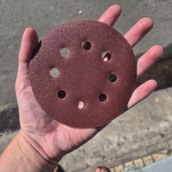 Máy chà nhám rung tròn SENCAN 501205, 125mm