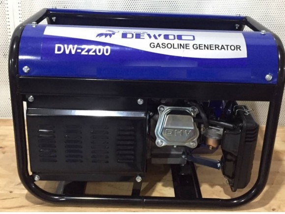 Máy phát điện dùng xăng Dewoo -2KW - dây đồng DW2500