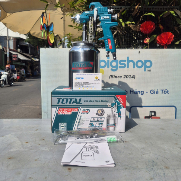 Súng phun sơn 1000CC TOTAL TAT11005