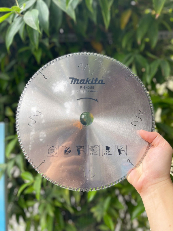 Lưỡi cắt nhôm 120 răng Makita  P-84355 255 x 25.4x 120T