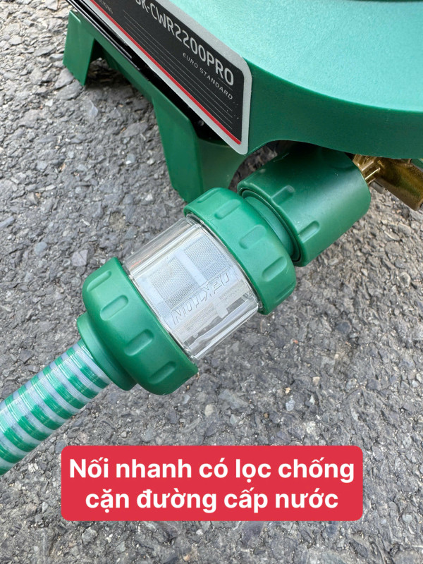 Máy rửa xe Dekton có chỉnh áp DK-CWR2200PRO