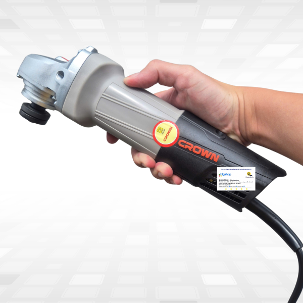 Máy mài góc Crown CT13559-100 (CS 650W, đường kính 100mm)