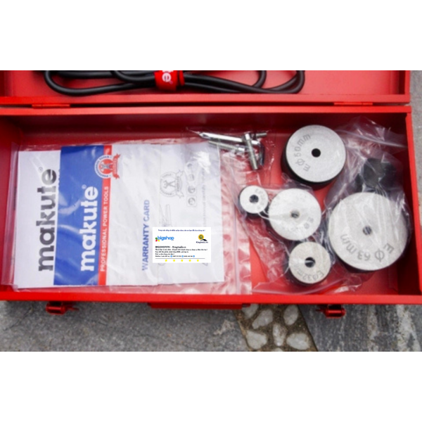 Máy hàn ống nhựa MAKUTE PW003-N (Size 20-63mm) - Công suất 1000W