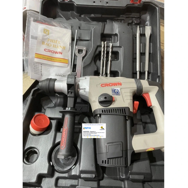 Máy khoan đục 3 chức năng CROWN CT18116 (CS 1050W)