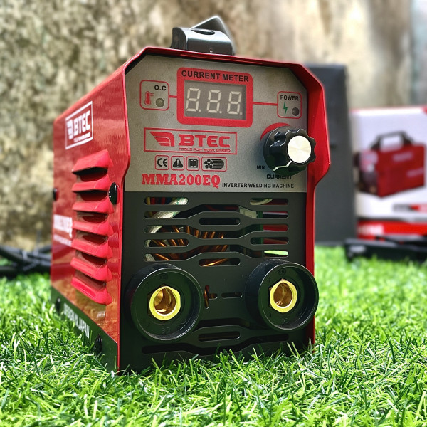 Máy hàn Inverter BTEC MMA200EQ, chuyên hàn que 2.5ly