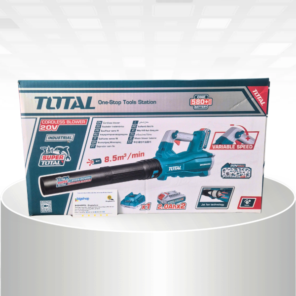 Máy thổi bụi dùng pin 20V TOTAL TABLI204282 (2 pin 2.0Ah và sạc)
