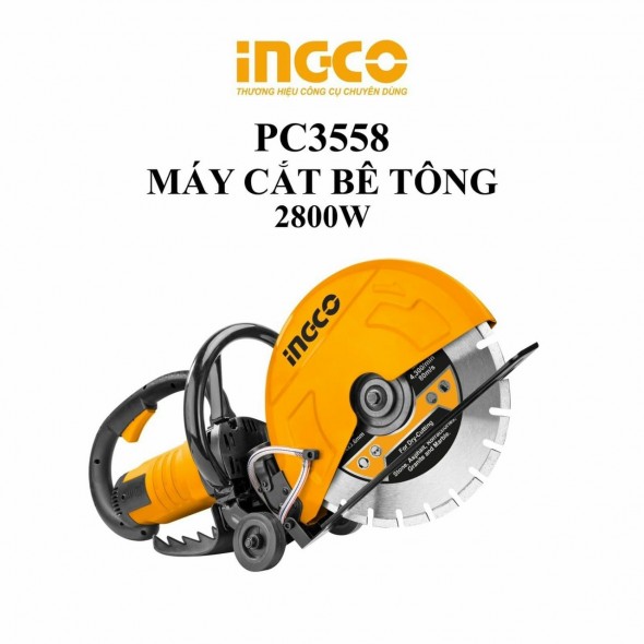 Máy cắt bê tông 2800W INGCO PC3558, 355mm
