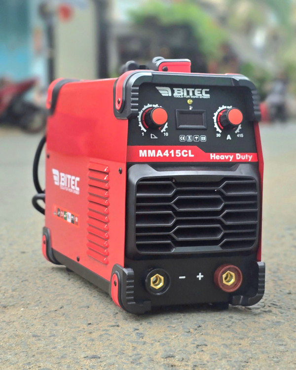 Máy hàn điện tử BTEC MMA415CL, hàn que 4li, hàng chính hãng 