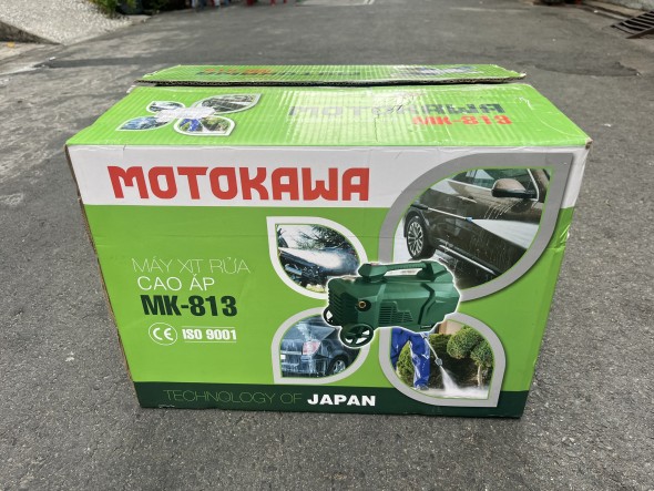 Máy rửa xe, xịt rửa Motokawa MK-813, 1500W