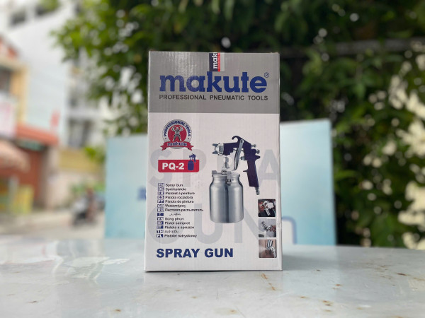 Bình, súng phun sơn MAKUTE PQ-02, 1000ml