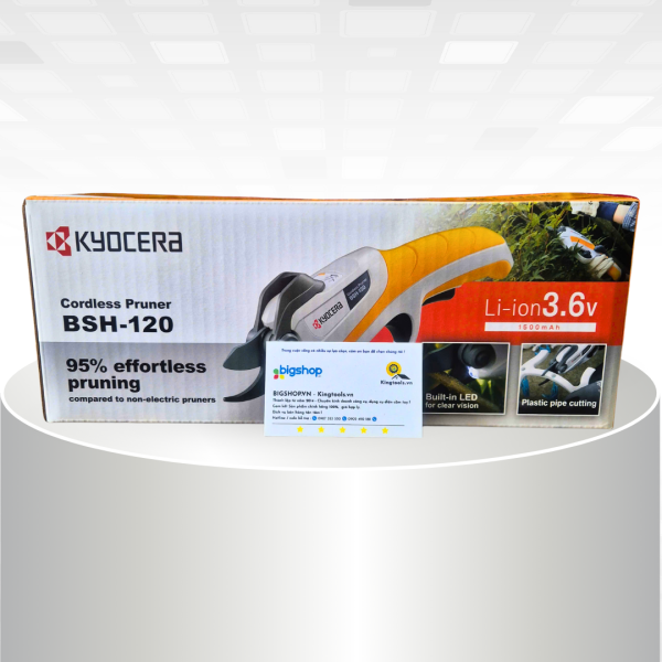 Máy cắt cành dùng pin KYOCERA BSH-120 chính hãng