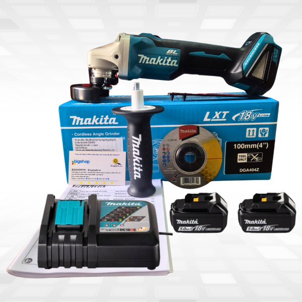 Máy mài góc dùng pin 18V MAKITA DGA404Z / DGA404RTJ2 (Đĩa 100mm)
