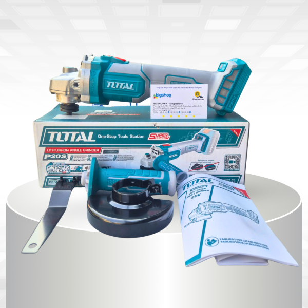 Máy mài góc dùng pin Lithium 20V TOTAL TAGLI201008 
