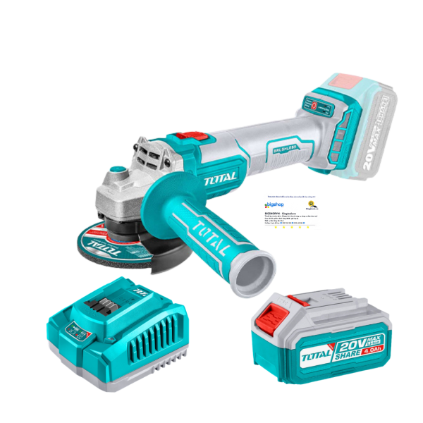 Máy mài góc dùng pin Lithium 20V TOTAL TAGLI201008 