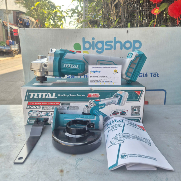 Máy mài góc dùng pin Lithium 20V TOTAL TAGLI201008 