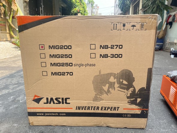 Máy hàn bán tự động Jasic MIG 200 (J03), 5-15kg 