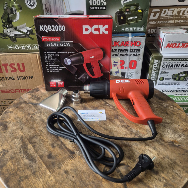 Máy khò nhiệt DCK KQB2000, 2000W