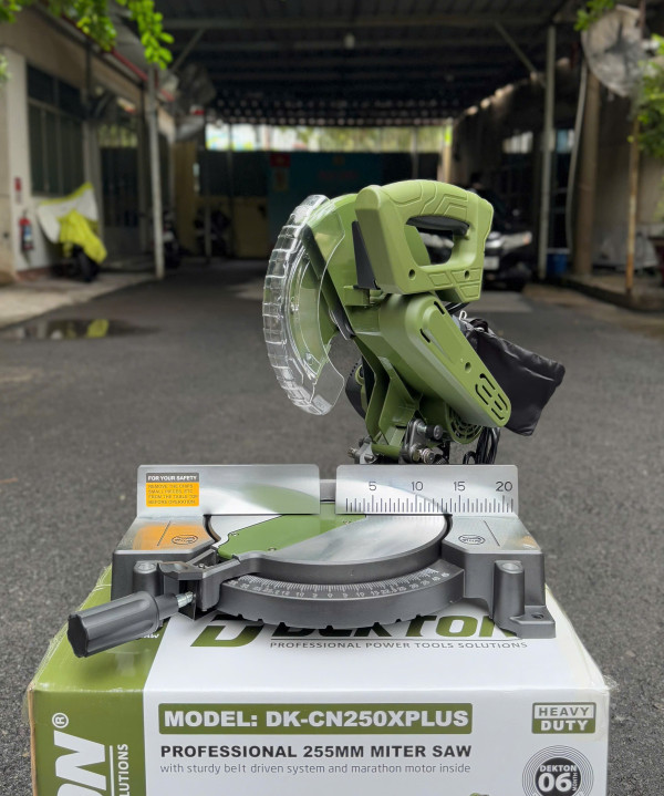 Máy cắt nhôm DEKTONDK DK-CN250XPLUS, 1800W, 255mm