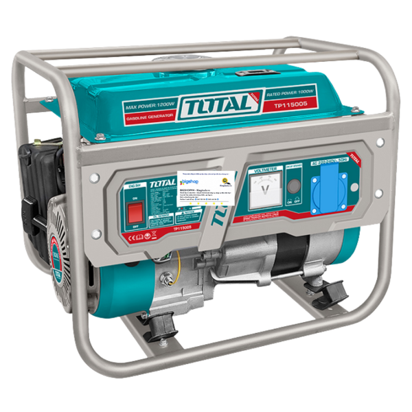 Máy phát điện dùng xăng TOTAL TP115005, CS 1.2kW