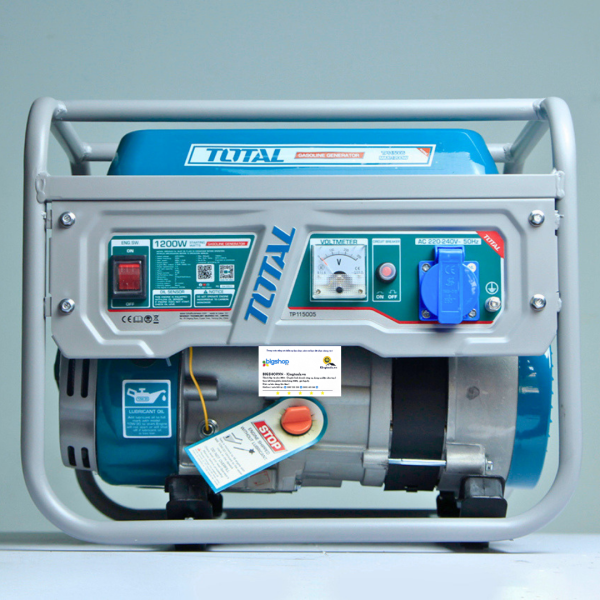 Máy phát điện dùng xăng TOTAL TP115005, CS 1.2kW