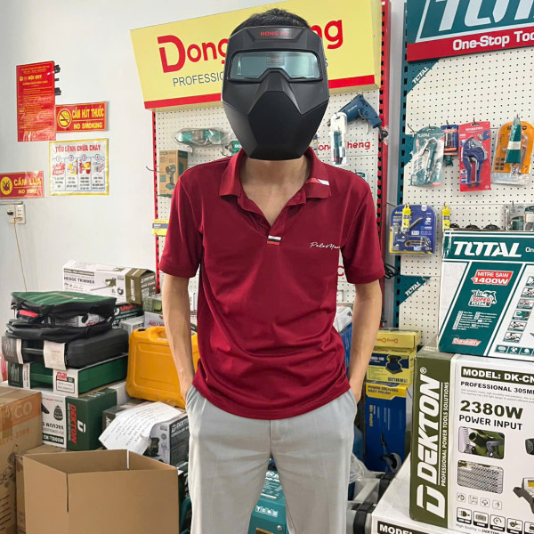 Mặt nạ hàn điện tử tự động điều chỉnh Hồng Ký LY-100R