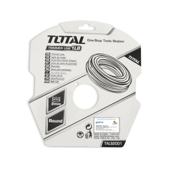 Cước cắt cỏ TOTAL TALS2001 - 2.0mm