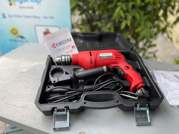 Máy Khoan Kyocera PD-130VR 650W, 13mm