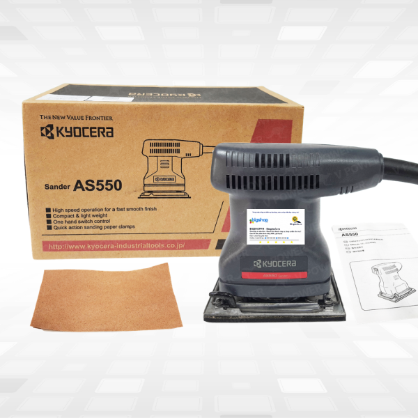 Máy chà nhám chữ nhật KYOCERA AS550 (Công suất 170W)