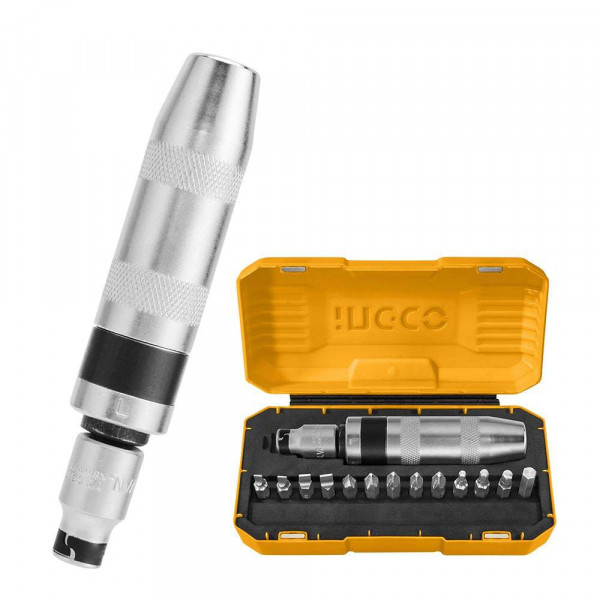 Bộ tua vít đóng đa năng 13 chi tiết INGCO HIDS1301