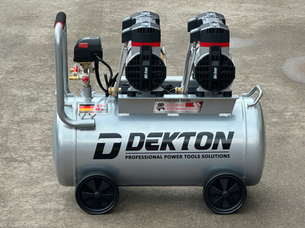 Máy Nén Khí Không Dầu Dekton DEKTON DK-AC3950PROMAX, bình nhôm
