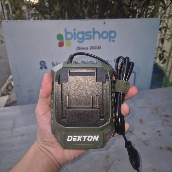 Sạc pin Dekton M21-S20XPRO 21V, 2.0Ah