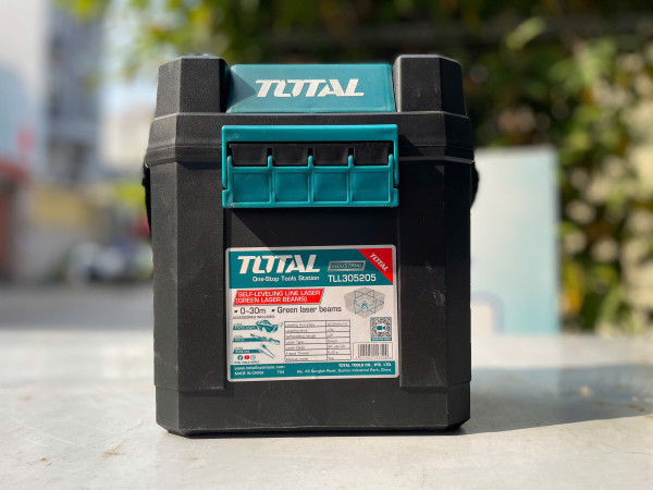 Máy đo mức cân bằng 5 tia xanh laser Total  TLL305205