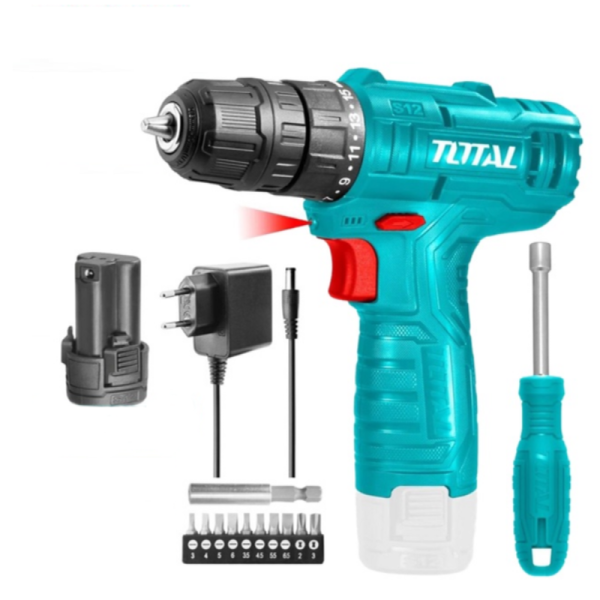 Máy khoan dùng pin Total TOSLI22111 ( 2 pin 12V/1.5AH)