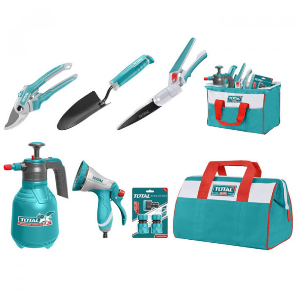 Bộ combo 7 công cụ làm vườn tiện dụng TOTAL TOS23048