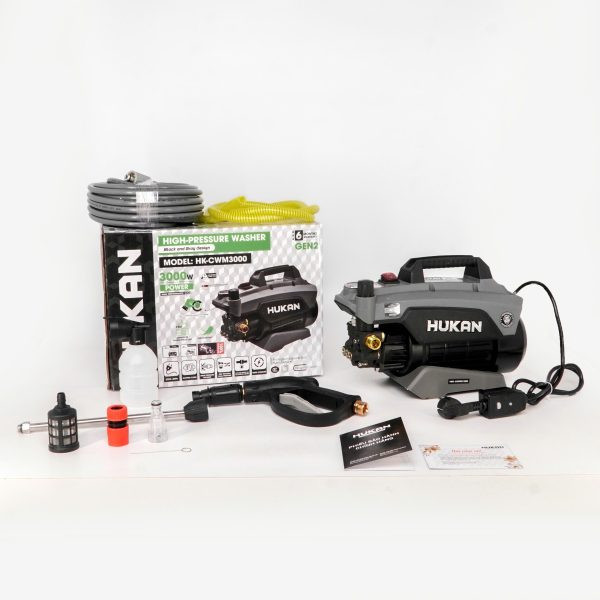 Máy rửa xe HUKAN 3000W HK - CWM3000, có chỉnh áp