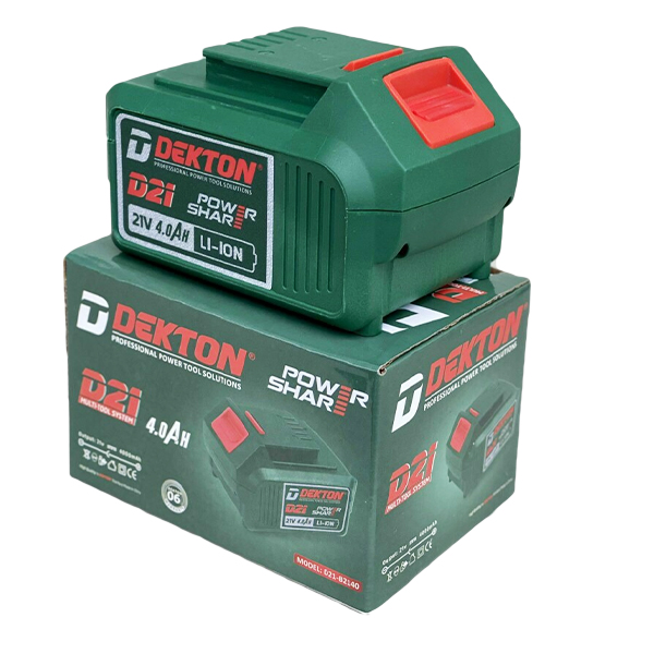 Pin Dekton D21-B2140, 21V/ 4AH ( hệ pin riêng DEKTON)