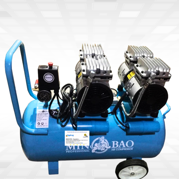 Máy nén khí không dầu 50L MINBAO MBKD-50L (Công suất 1300W)