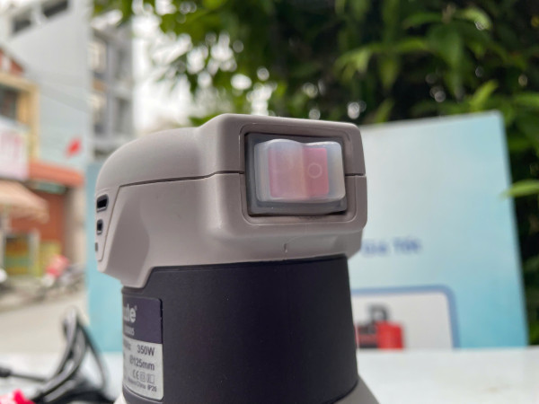 Máy chà nhám rung tròn Makute OS005 có chỉnh tốc, 350w