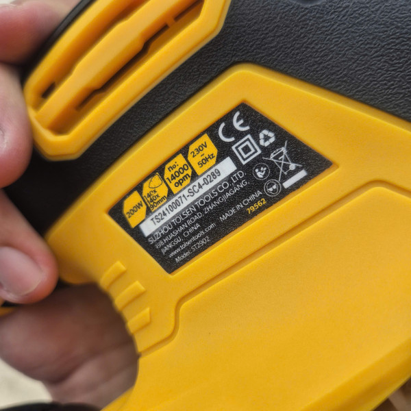 Máy chà nhám tam giác TOLSEN 79562 (Công suất 200W)