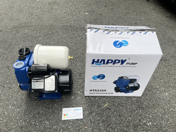 Máy bơm tăng áp tự động Happy Pump HTA210A, CS 210W