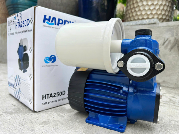 Máy bơm tăng áp tự động Happy Pump HTA250D, CS 250W, lưu lượng 2 m3/h