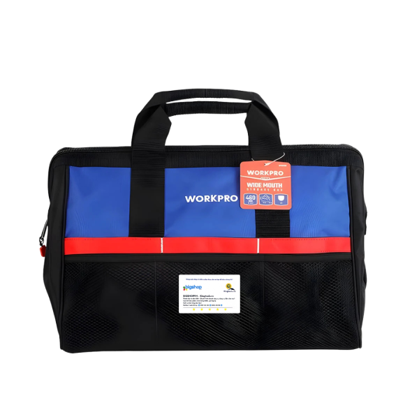 Túi đựng dụng cụ bằng vải dệt, kích thước 320mm (13 inches) Workpro WP281001