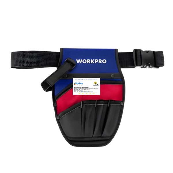 Túi đựng dụng cụ bẳng vải dệt đeo hông Workpro WP281014