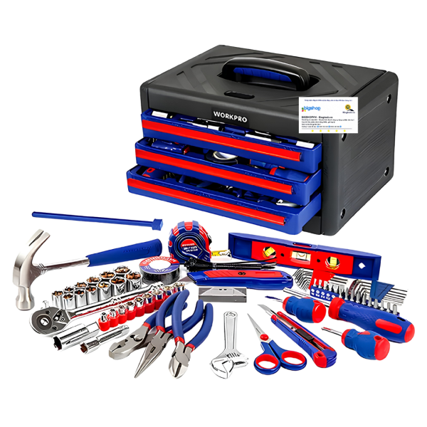 Bộ công cụ dụng cụ các loại 125 món WORKPRO WP209028