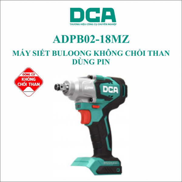 Máy siết bulong dùng pin không than DCA DPB02-18MZ (thân)