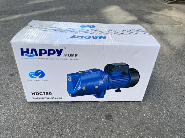 Máy bơm nước ly tâm Happy Pump HDC750, cs 750W