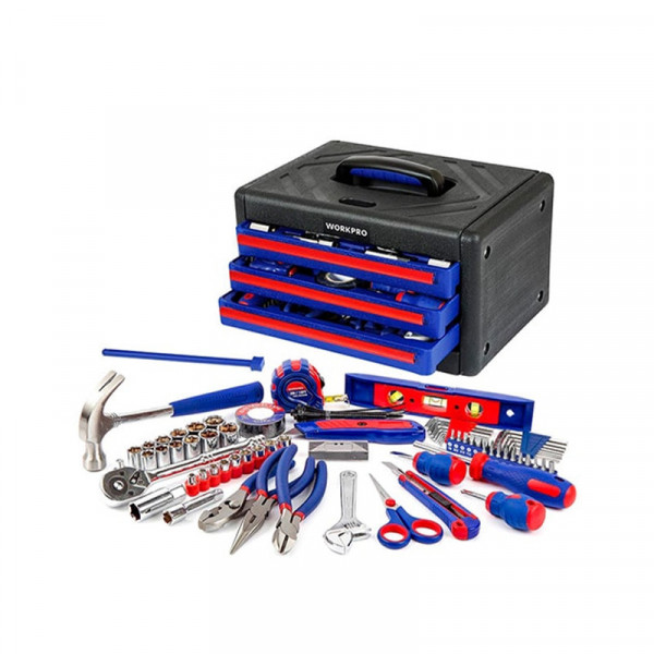 Bộ công cụ dụng cụ các loại (1 set = 125 cái) Workpro - WP009022