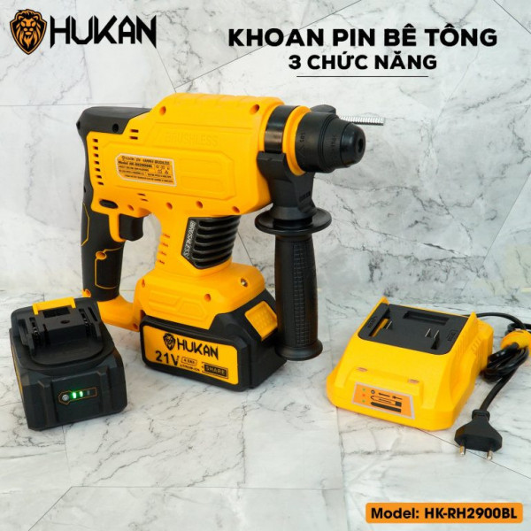 Máy khoan bê tông 3 chức năng Hukan HK-RH2900BL